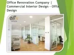 Office Renovation Company | Commercial Interior Design – Offix Design
