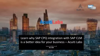 acuiti labs learn why sap cpq integration with