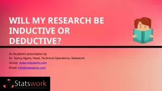 will my research be inductive or deductive