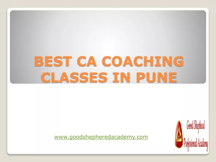 best ca coaching classes in pune