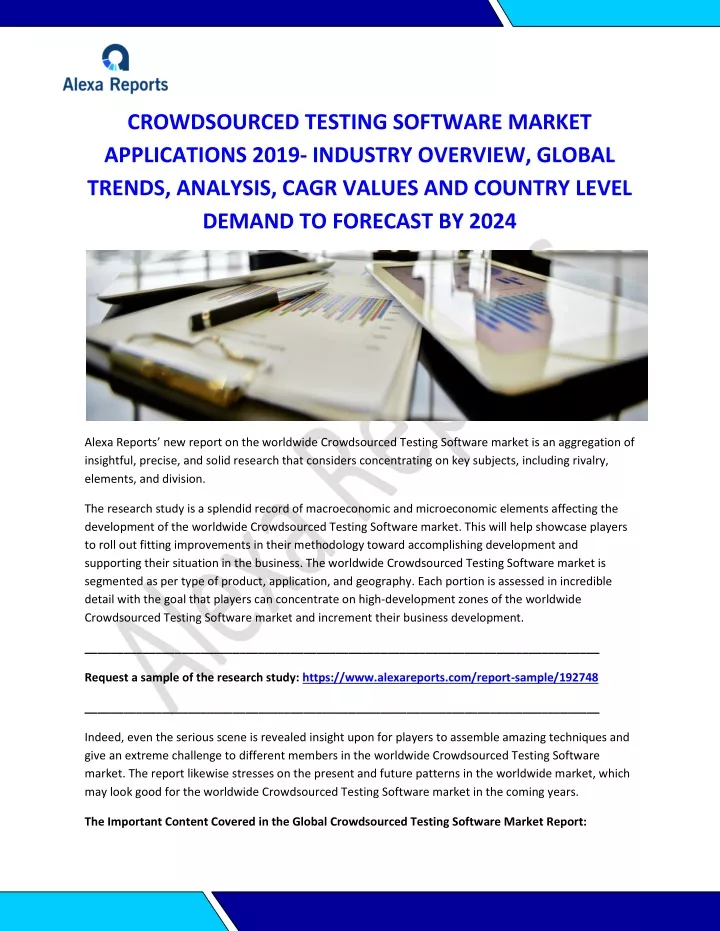 crowdsourced testing software market applications