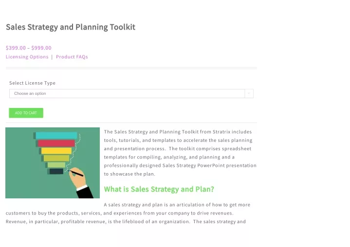 sales strategy and planning toolkit