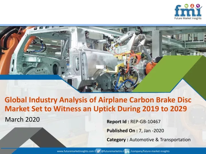 global industry analysis of airplane carbon brake