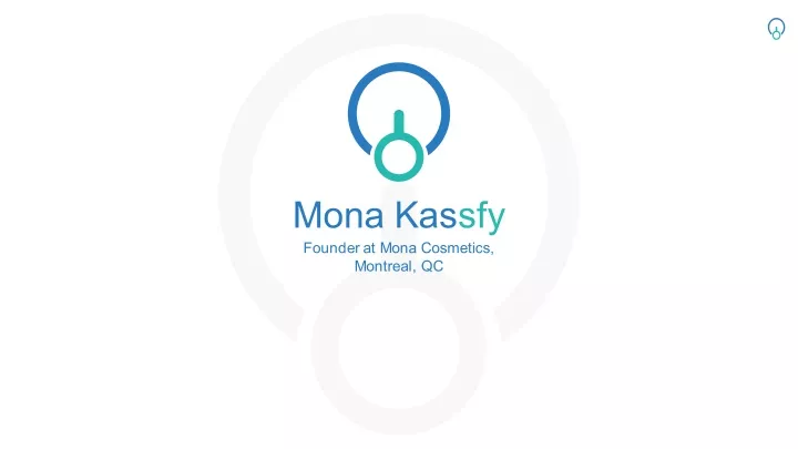 mona kassfy founder at mona cosmetics montreal qc