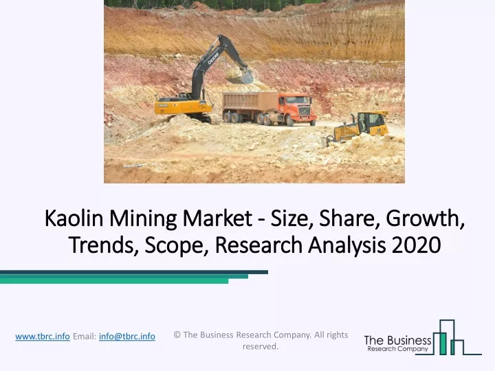 kaolin kaolin mining market mining market size
