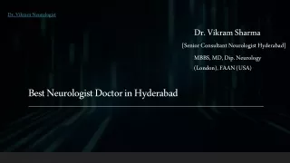 Best Neurologist Doctor in Hyderabad