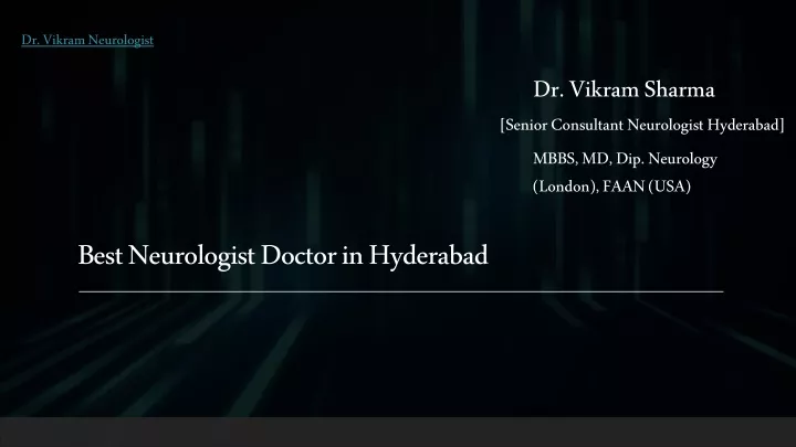 best neurologist doctor in hyderabad