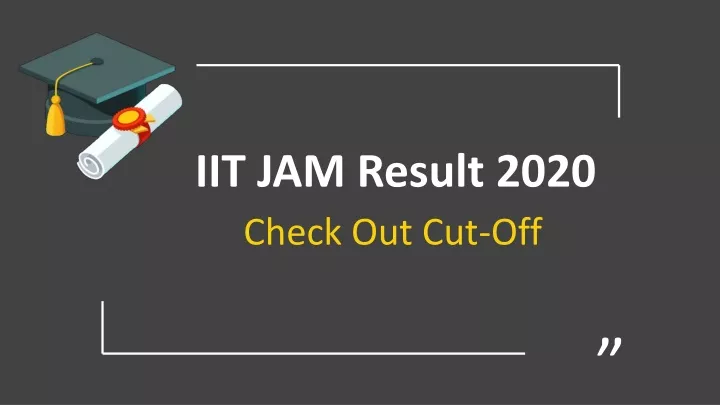 iit jam result 2020