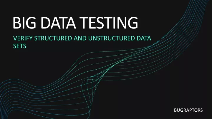 big data testing