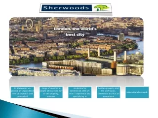 Best Real Estate Agents in Dubai | Sherwoods