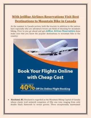 with jetblue airlines reservations visit best