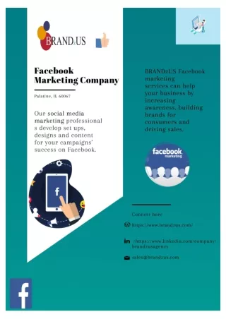 Facebook Marketing Company - BRANDzUS