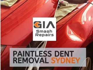Paintless Dent Removal Sydney