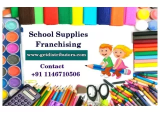Office & School Supplies Franchises