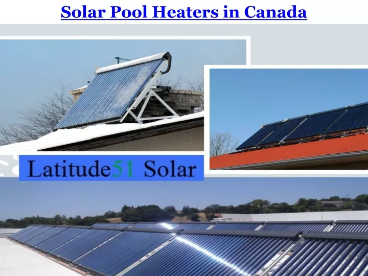 solar pool heaters in canada