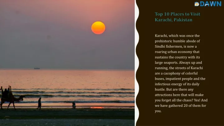 top 10 places to visit karachi pakistan