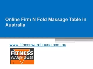 Online Firm N Fold Massage Table in Australia - Portable Massage Table