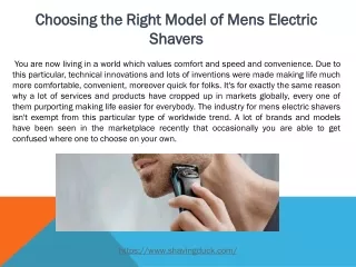electric shaver for black men