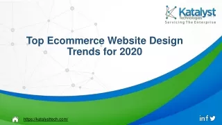 Top Ecommerce Website Design Trends for 2020