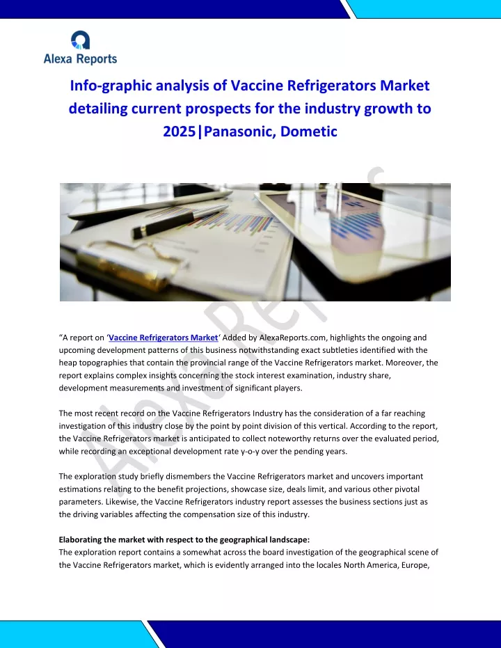 info graphic analysis of vaccine refrigerators