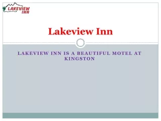 Guests Looking For A Comfortable And Affordable Hotel In Kentucky, Kingston Shall Check This!
