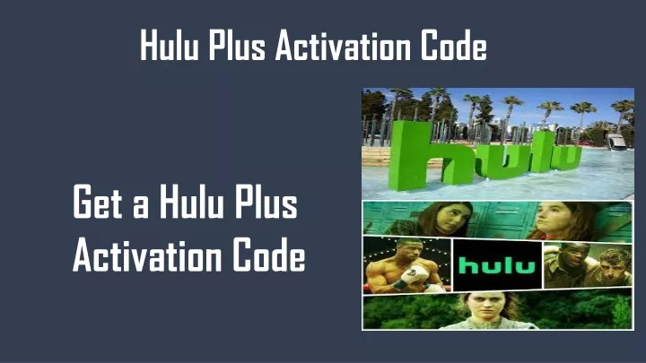 hulu plus activation code