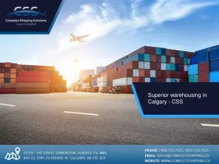 Superior warehousing in Calgary - CSS