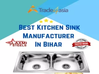 Kitchen Sink manufacturer In Bihar