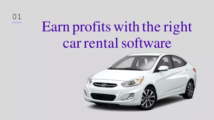 earn profits with the right car rental software