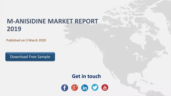 m anisidine market report 2019