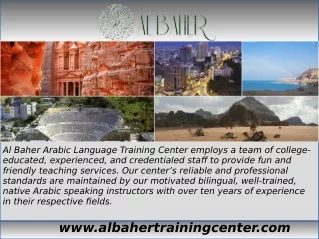 intensive Arabic summer programs
