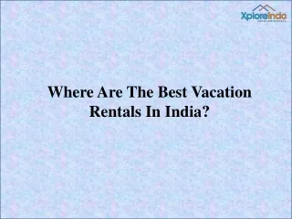Popular Vacation Rental Listing Website - XploreIndo