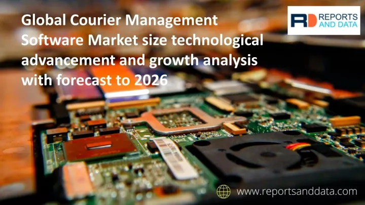global courier management software market size