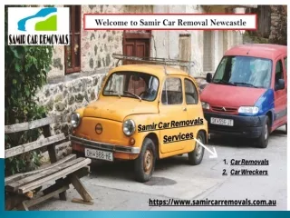 welcome to samir car removal newcastle