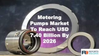 Metering pumps market  Size, Growth rate, Statistics and Future Forecasts to 2026