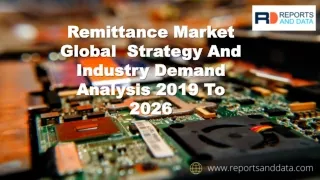 remittance market remittance market global