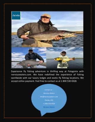 Experience Fly Fishing in Patagonia and Bahamas