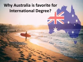 Why Australia is favorite for International Degree?