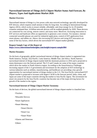 narrowband internet of things iot chipset market