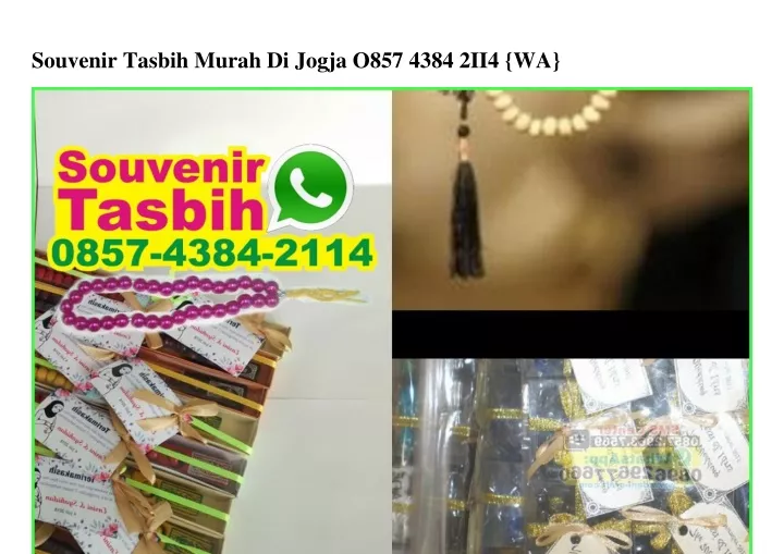 souvenir tasbih murah di jogja o857 4384 2ii4 wa