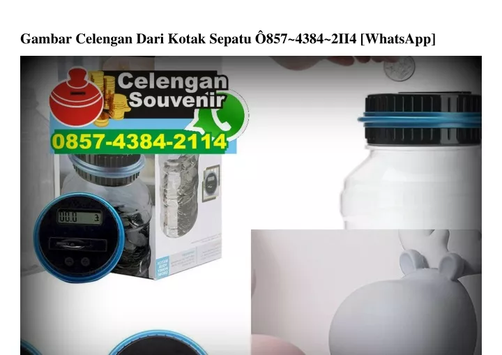 gambar celengan dari kotak sepatu 857 4384 2ii4