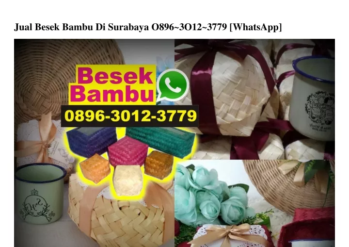 jual besek bambu di surabaya o896 3o12 3779