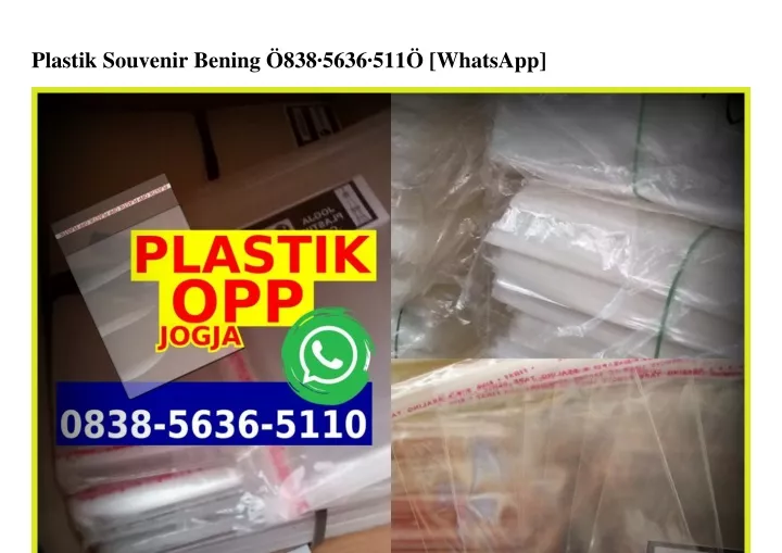 plastik souvenir bening 838 5636 511 whatsapp