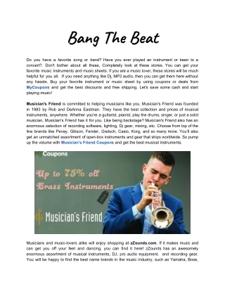 bang the beat
