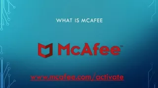 what is mcafee