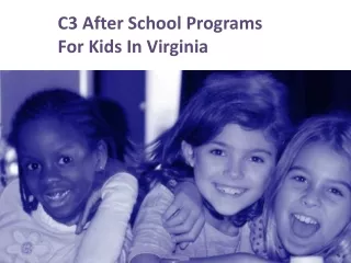 C3 After School Programs For Kids In Virginia