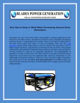 key tips to keep in mind while purchasing second