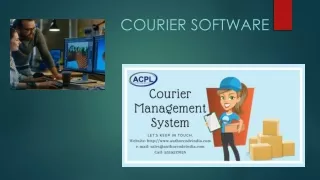 COURIER MANAGEMENT SYSTEM