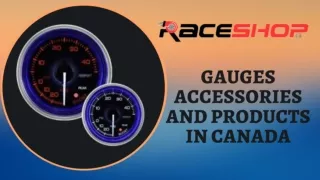 Gauges Accessories and Products in Canada