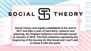 Social Theory Original Collection - Social Theory